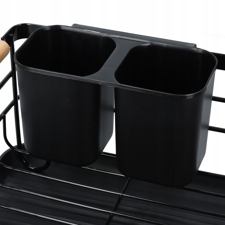 Suszarka na Naczynia Ociekacz Czarny Jednopoziomowy Xtech