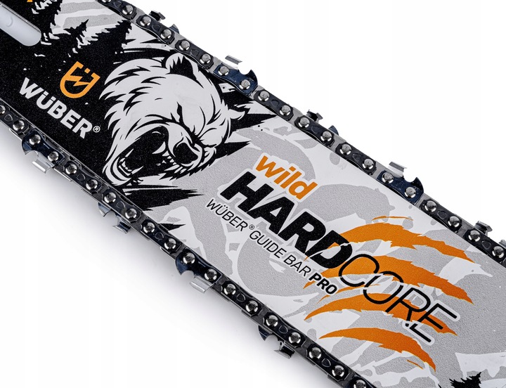 PROWADNICA DO PIŁY SPALINOWEJ PILARKI 14" 35CM + 2X ŁAŃCUCH 3/8" WUBER