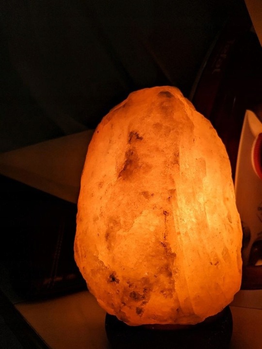 LAMPA SOLNA 5-7 kg JONIZATOR sól Himalajska Kryształ Dekoracja