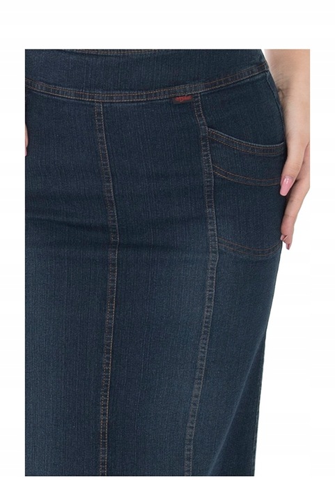 SPÓDNICA JEANS MAXI (38-58) KOLORY r.46