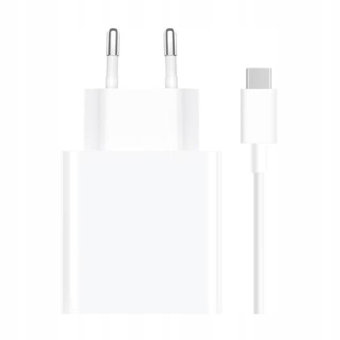 ZESTAW XIAOMI MOCNA ORYGINALNA ŁADOWARKA SIECIOWA 67W QC 3.0 + KABEL