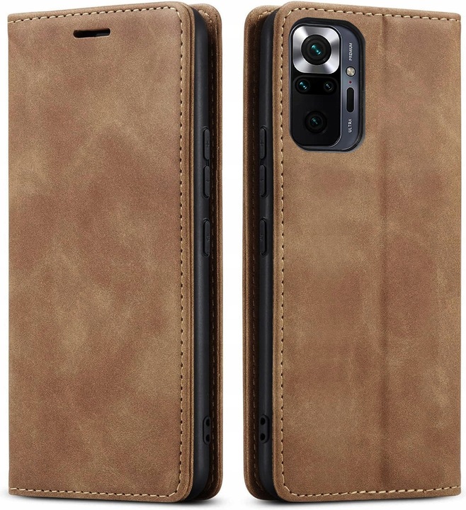 ETUI SKÓRZANE MAGNETYCZNE SHEEP SKIN DO XIAOMI REDMI NOTE 10 PRO +SZKŁO