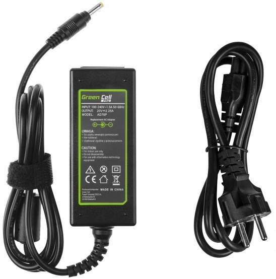 Zasilacz do laptopa GREEN CELL Pro AD76P 45W