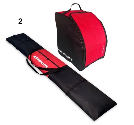 Pokrowiec 180cm na Narty + Buty + Kask ZESTAW KOMPLET 8 kolorów