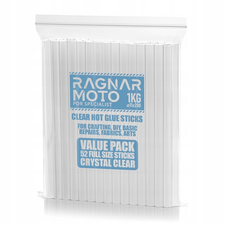 Mocny klej do pistoletu na gorąco wkłady 11mm ~52 laski termotopliwy