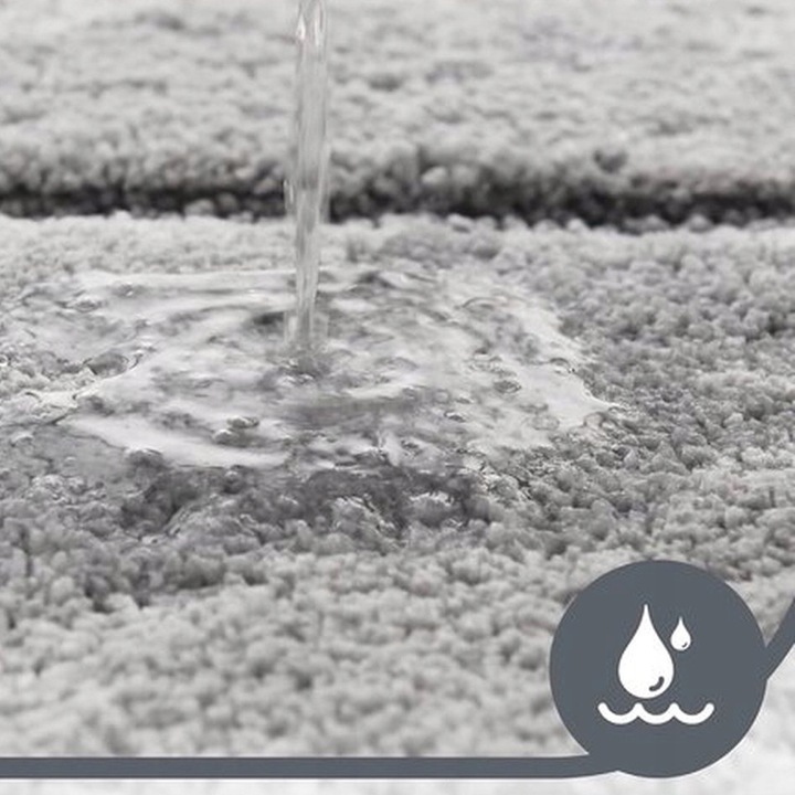 Dywanik Łazienkowy Chłonny z Mikrofibry Antypoślizgowy 80x50 cm