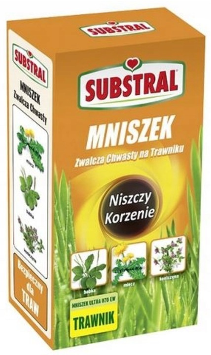 SUBSTRAL MNISZEK ULTRA 070EW 500 ML ZWALCZA CHWASTY NA TRAWNIKU