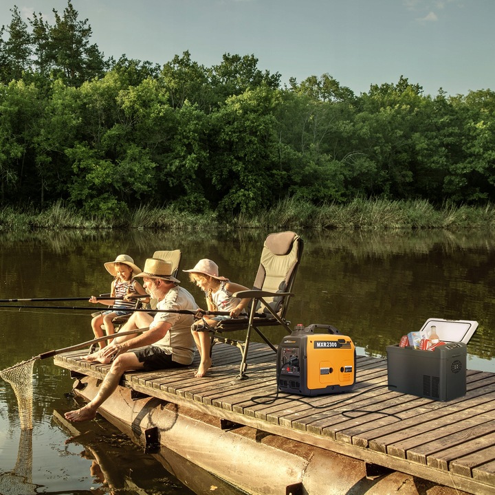 ECO Cichy 58dB 18kg agregat prądotwórczy inwertorowy 2.3KW generator