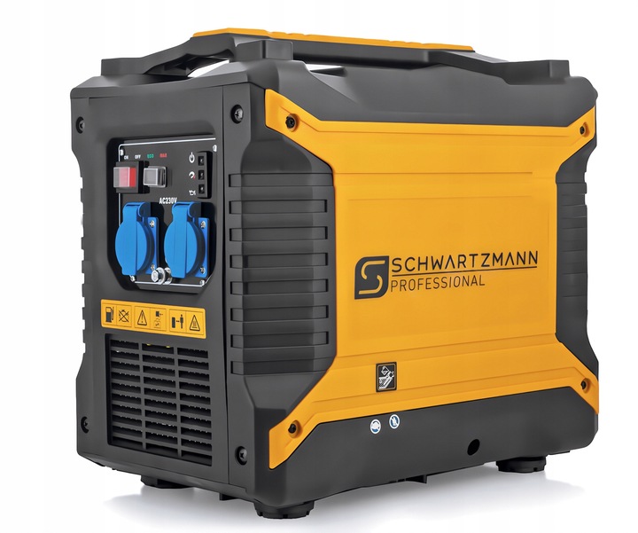 INWERTOROWY AGREGAT PRĄDOTWÓRCZY GENERATOR PRĄDU INVERTER AVR + 2x