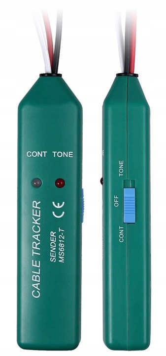MIERNIK SZUKACZ PAR PRZEWODÓW WYKRYWACZ ŻYŁ KABLI MASTECH MS6812 Z