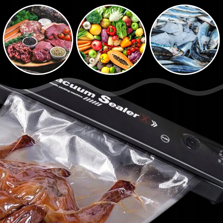 PRÓŻNIOWA PAKOWARKA ZGRZEWARKA DO FOLII ŻYWNOŚCI JEDZENIA