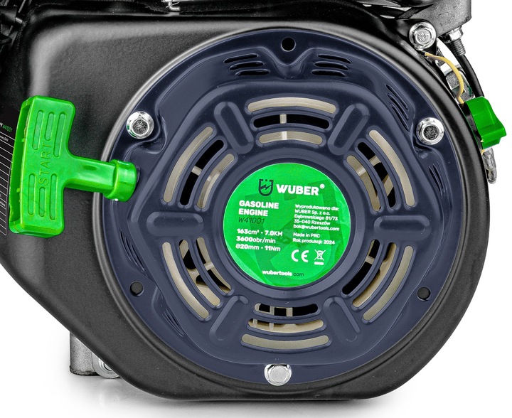 SILNIK SPALINOWY BENZYNOWY ZAGĘSZCZARKI GLEBOGRYZARKI 7KM 19MM OHV + OLEJ