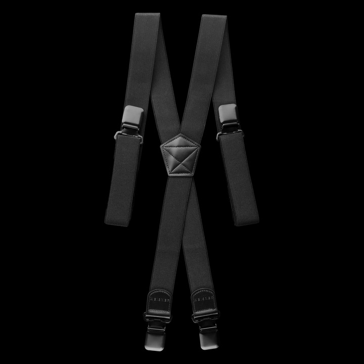 WEISNER X Black | ELEGANCKIE SZEROKIE SZELKI DO SPODNI GARNITURU NA