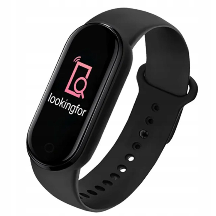 SMARTWATCH SMARTBAND ZEGAREK OPASKA SPORTOWA M7 APLIKACJE PL KROKOMIERZ ITP