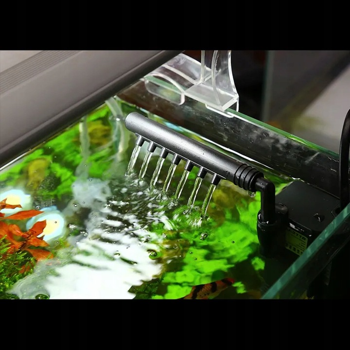 FILTR DO AKWARIUM WEWNĘTRZNY Z DESZCZOWNICĄ ZBIORNIK 50-120L WYDAJNY