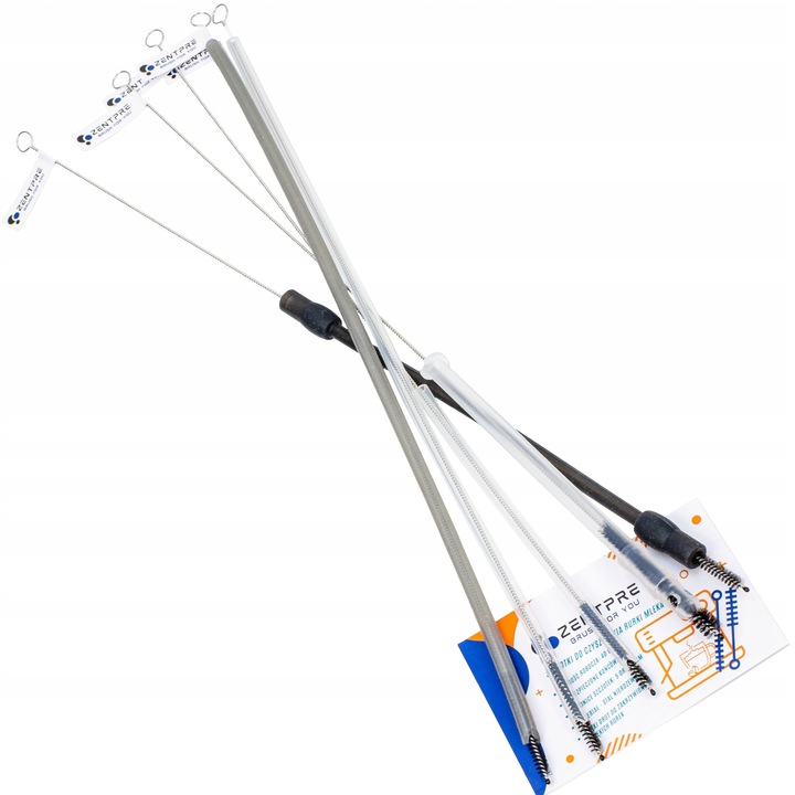 Szczotki Do Rurki Mleka Długie 40cm Czyszczenie Przewodu Mlecznego