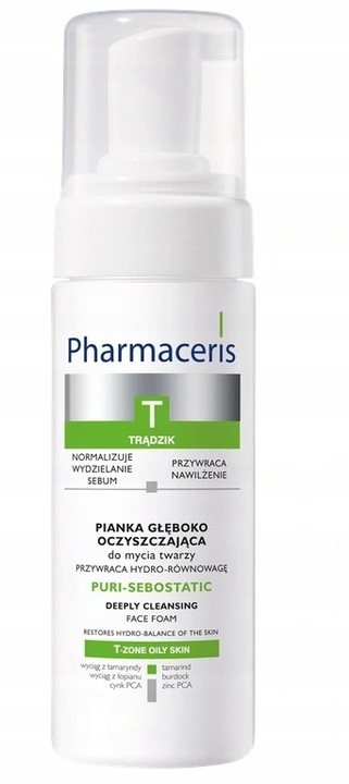 Pianki do twarzy Pharmaceris 150 ml Puri-Sebostatic