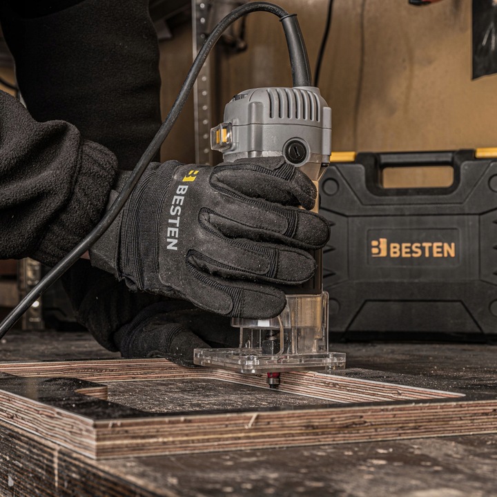 Frezarka górnowrzecionowa 800W do drewna pionowa ręczna do krawędzi