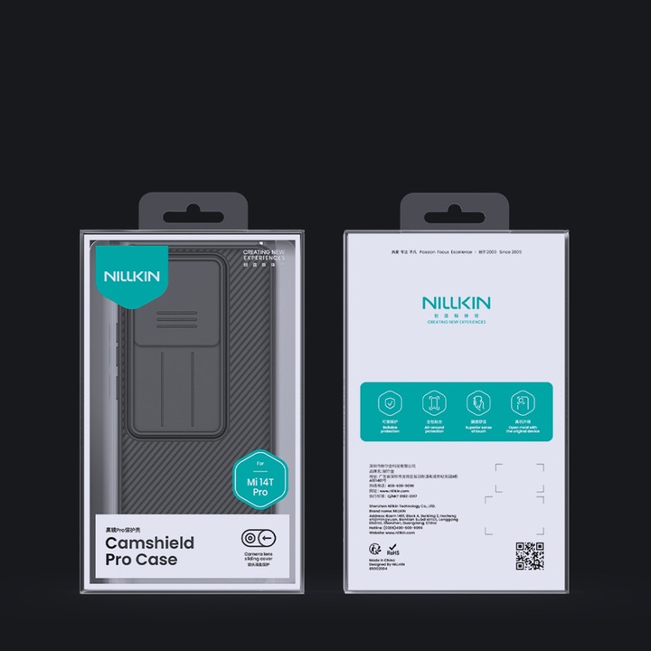 Etui pokrowiec z osłoną aparatu Nillkin CamShield Pro do Xiaomi 14T Pro