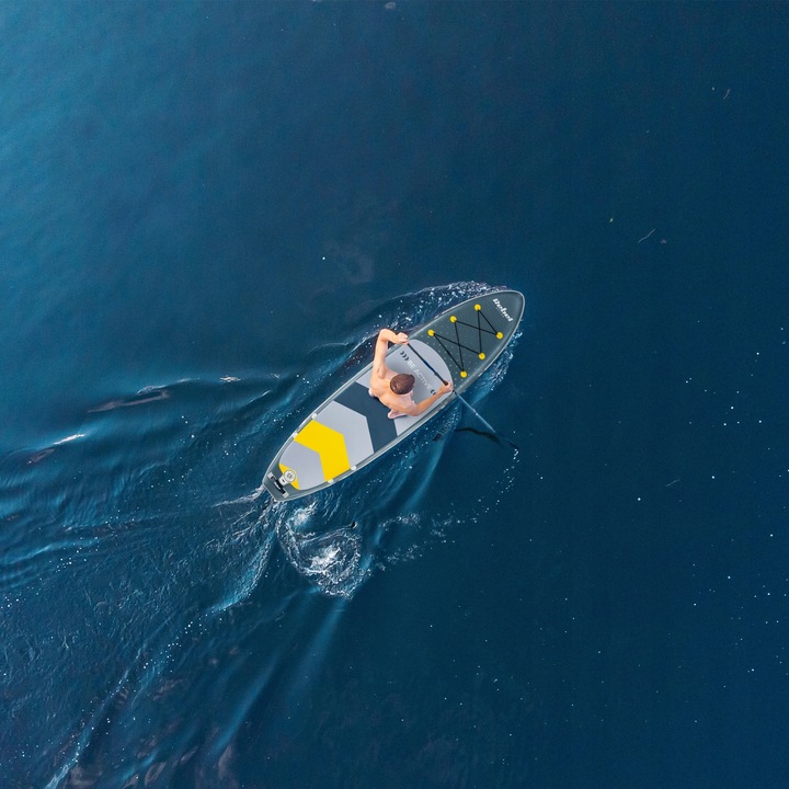 Deska SUP pompowana touring 350 cm drop-stitch wiosło pompka plecak 154 kg