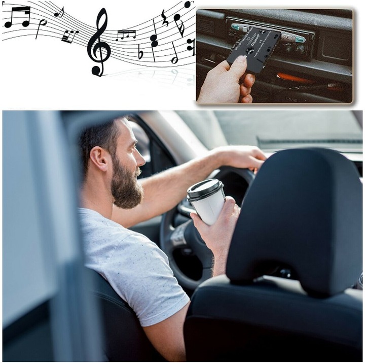 ADAPTER KONWERTER TRANSMITER BLUETOOTH 5.0 BT KASETA