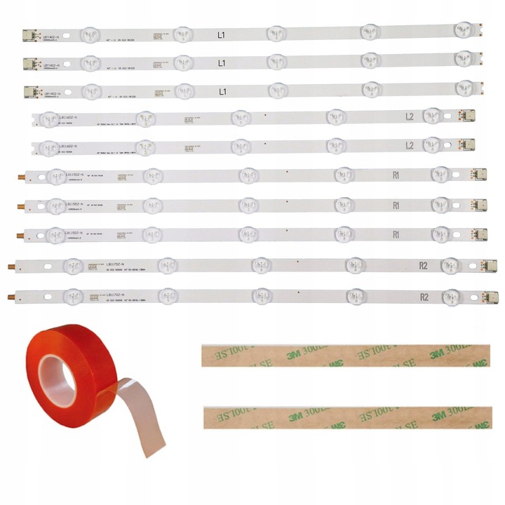LISTWY LED LC420DUE 42LN5400 42LA620 LG42LA620S