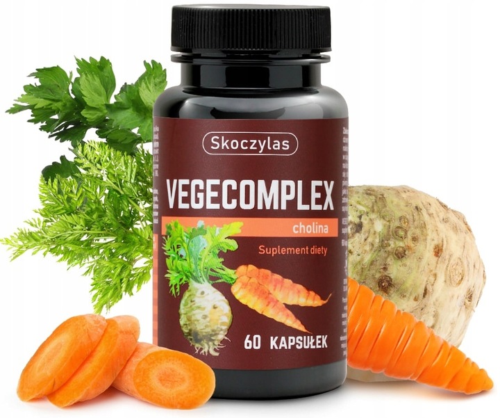 Skoczylas VEGECOMPLEX Cholina Wapń JOD Żelazo B12