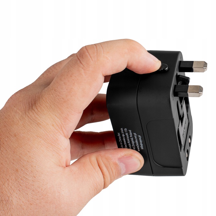 PRZEJŚCIÓWKA ADAPTER PODRÓŻNY CAŁY ŚWIAT GNIAZDKA UK USA EU ŁADOWARKA