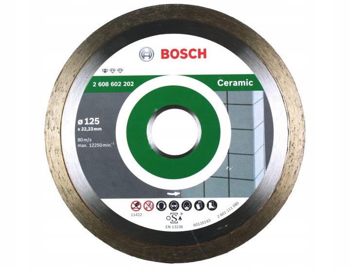 BOSCH TARCZA DIAMENTOWA 125mm ceramika gres marmur