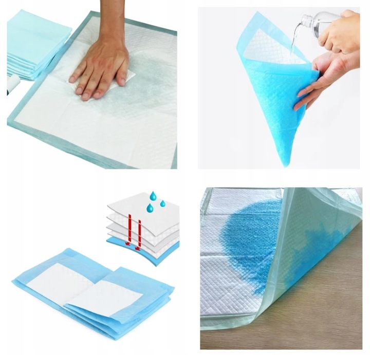 MATY Higieniczne Podkłady Chłonne dla PSA S 100szt