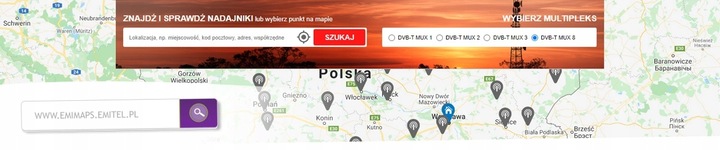 Antena DVB-T2 do Telewizji naziemnej Aktywna TV pokojowa 30 dB 4K LTE