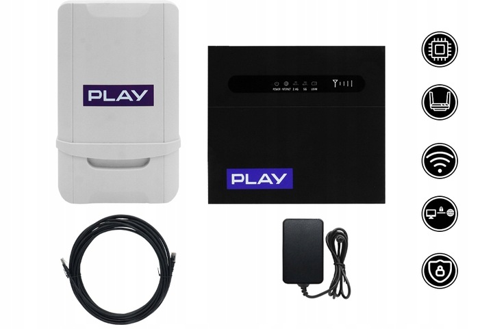 ROUTER NA KARTĘ SIM Z ANTENĄ ZEWNĘTRZNĄ ZTE WF830 NET BOX 300MB/S WIFI5 LTE