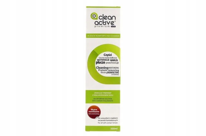 Płyn Clean Active Premium Plus 500 ml + gratis