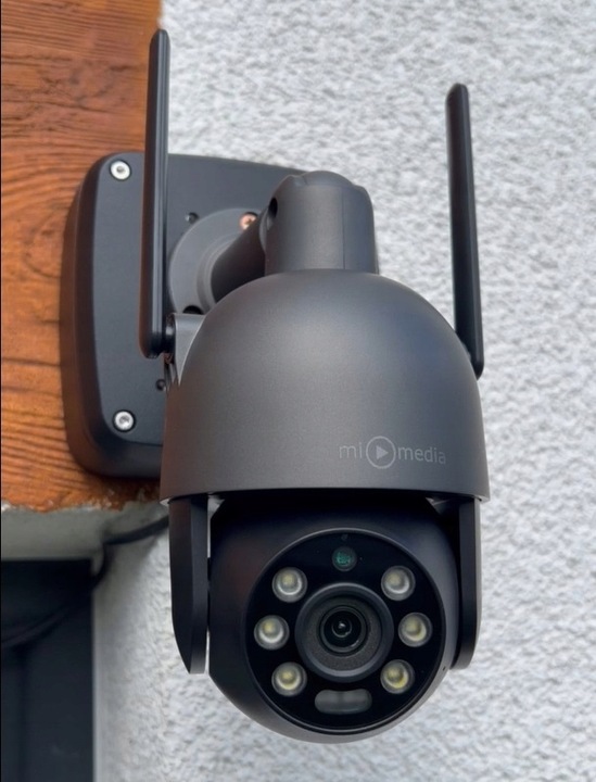 KAMERA OBROTOWA IP WiFi ZEWNĘTRZNA 8MPx ULTRA HD 6x ZOOM DETEKCJA 4K ICsee