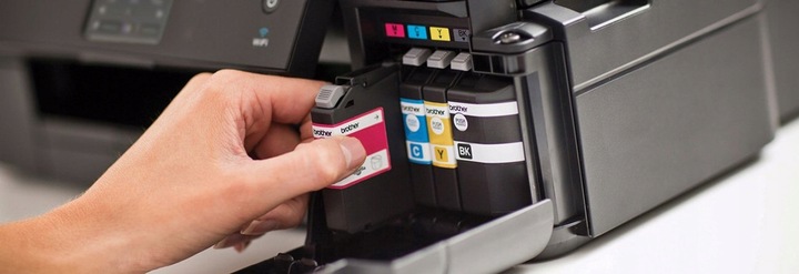 4x Tusze BROTHER DCP-j105 j100 Oryginalny Zestaw Tuszy tonerów oryginalnych