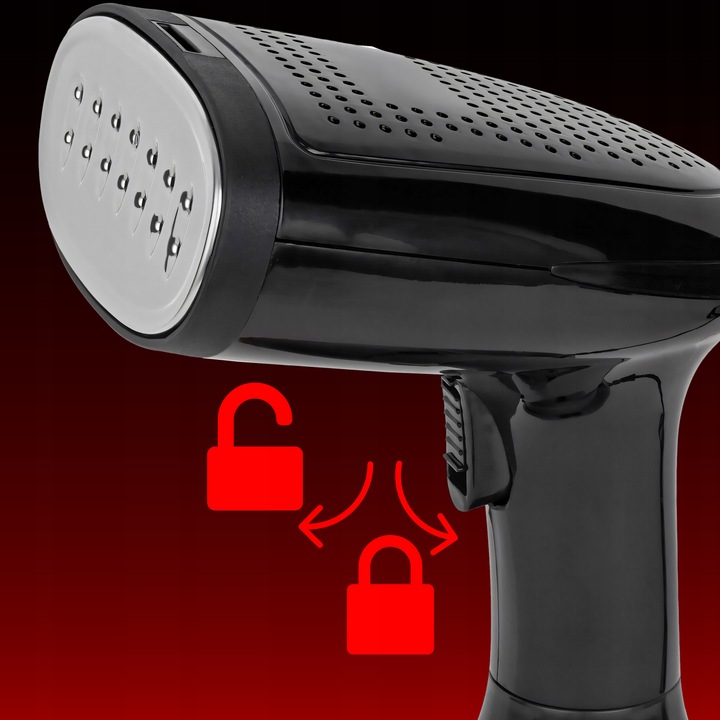 PAROWNICA DO UBRAŃ STEAMER ŻELAZKO PAROWE MYJKA PAROWA 1500W 7W1