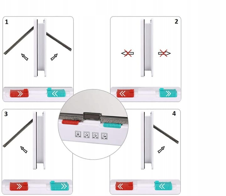 DRZWI Z KLAPĄ DLA PSA KOTA DRZWICZKI WAHADŁOWE KLAPA 4 SPOSOBY BRĄZ L