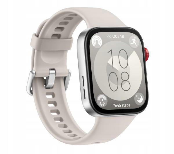 Smartwatch Huawei Watch Fit 3 43mm 1,82'' AMOLED SpO2 Biały Księżycowa