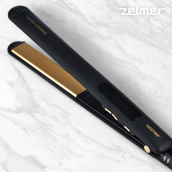 PROSTOWNICA CERAMICZNA DO WŁOSÓW ZELMER REG TEMP 2W1 PROSTOWANIE +