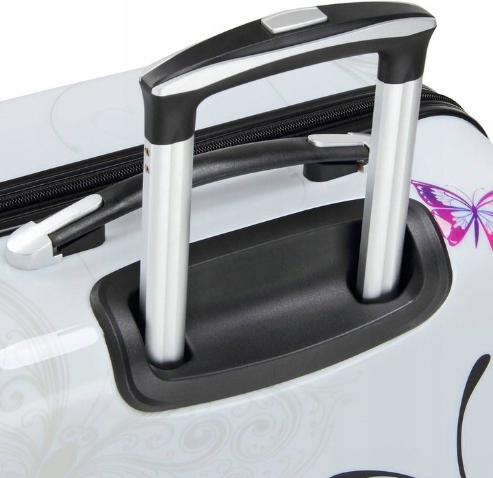 MOTYLE MAŁA WALIZKA KABINOWA BAGAŻ PODRÓŻ KUFEREK KOSMETYCZKA DZIECIĘCA