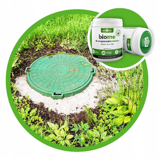 Bakterie BIOME do oczyszczalni ścieków Biologiczny Preparat Środek