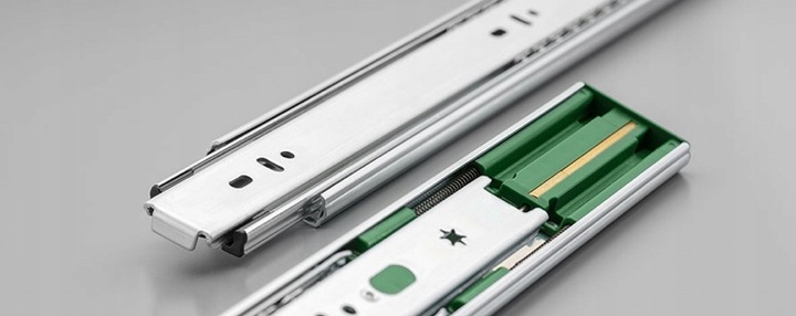 Prowadnica GTV VERSALITE PLUS kulkowa H45 550mm cichy domyk