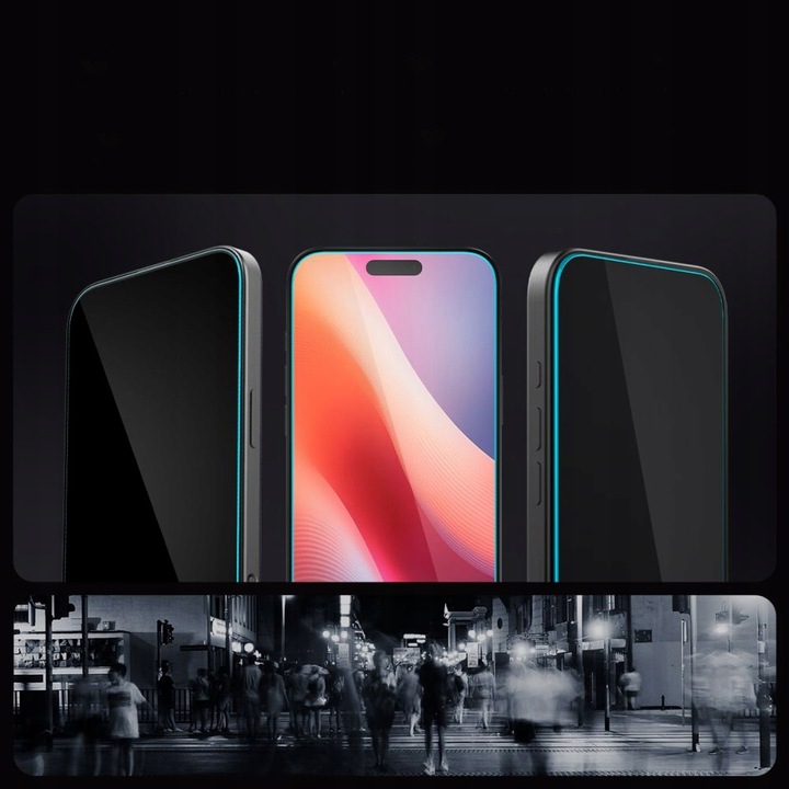 2x Szkło Prywatyzujące SPIGEN Privacy +Aplikator do Apple iPhone 16 Pro Max