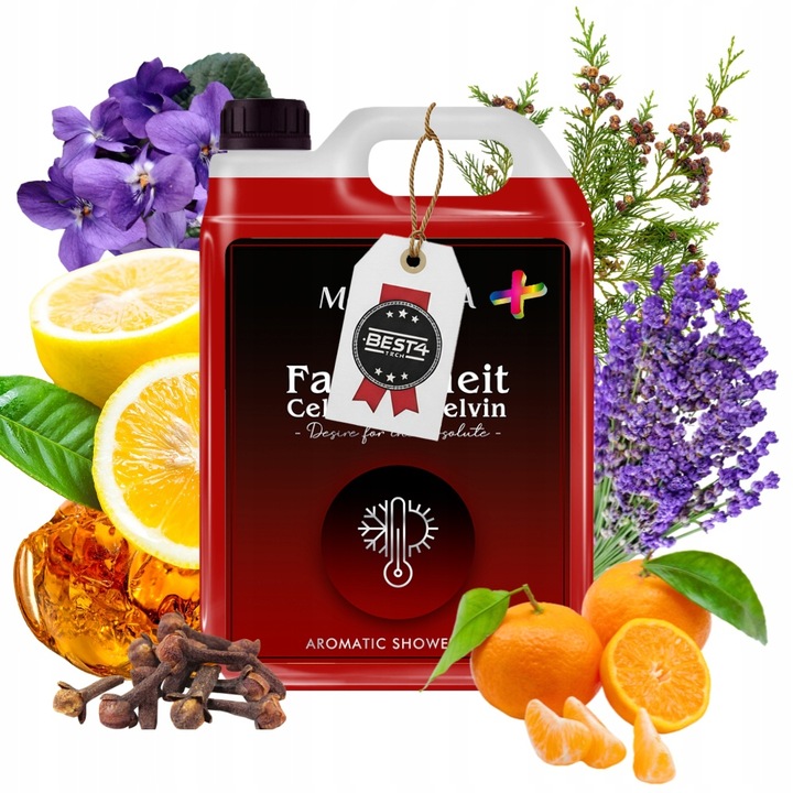 ŻEL POD PRYSZNIC O ZAPACHU PERFUM FAHRENHEIT MĘSKI Moller SPA PLUS 5L