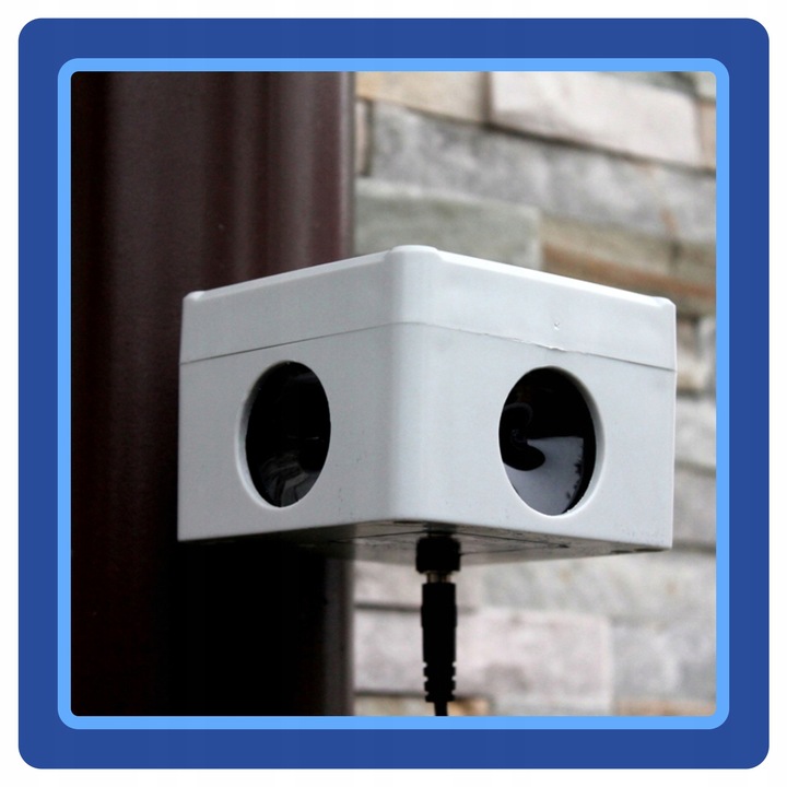 ODSTRASZACZ KUN MYSZY SZCZURÓW GRYZONI POTRÓJNY DO DOMU I OGRODU 2500