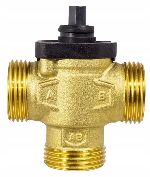 ZAWÓR STREFOWY PRZEŁĄCZAJĄCY 3-DROGOWY 1" CAL DN25 KVS 8m³/h Z