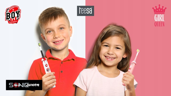 Szczoteczka dla dzieci soniczna do zębów Teesa Sonic Junior