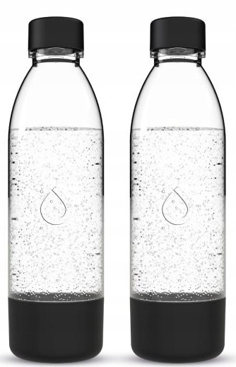 DAFI PushAir butelka do saturatora 2 x 0,7 L czarna