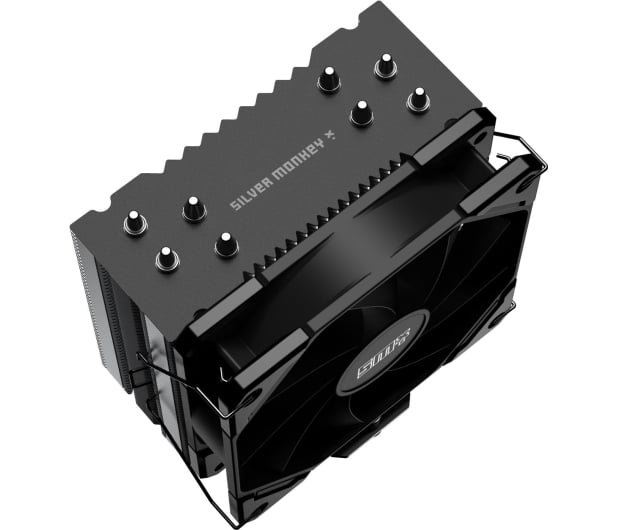 Chłodzenie procesora aktywne Silver Monkey X CRISP 120 mm