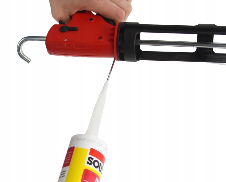 PISTOLET DO SILIKONU MAS WYCISKACZ KARTUSZY AKRYL KLEJ EKSTRA MOCNY